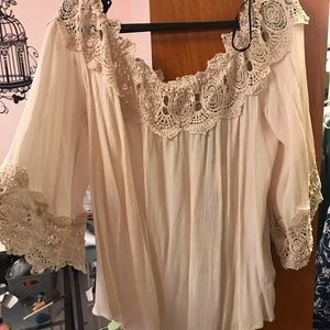 off shoulder top